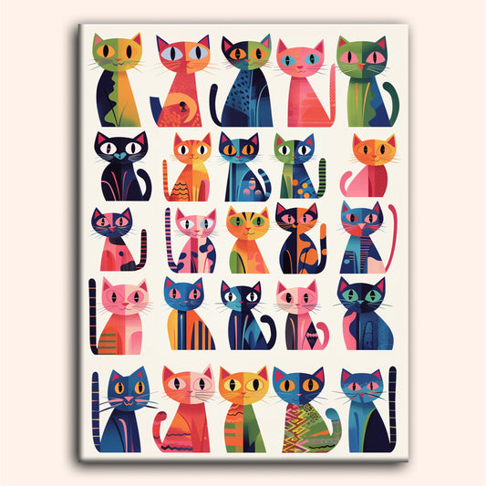 Kaleidoscope Cats